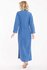 Iconique Emma Maxi Shirt-Dress Blauw_