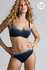 Marlies Dekkers Ishtar Strapless Bikinitop Blue and Silver