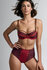 Marlies Dekkers Arasaid  Tailleslip red pied de poule_