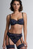 Marlies Dekkers Peekaboo Kousen Black Purple Leopard_