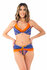 David Triangel Bikini met beugel Mango Paars/Oranje_