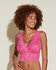Cosabella Never say Never Curvy Plungie Bralette Rani Pink