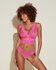 Cosabella Never Say Never Curvy Plungie Bralette Rani Pink_