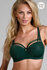 Marlies Dekkers Dame de Paris BH Balconette Pine Green and Gold_