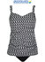 Sunflair Prothese Tankini Zwart/Wit