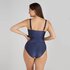 ten Cate Shiny Indigo Tankini Indigo Blauw_