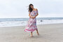 Pia Rossini Mijas Maxi Dress Pink_