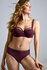 Marlies Dekkers Dame de Paris Brazilian Slip Aubergine Whisper_