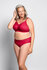 Ulla Romy BH zonder beugel Cranberry_