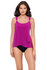 Miraclesuit Tankini Top Razzle Dazzle Framboos DD-cup_