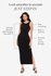 Miraclesuit Maxi Shaping Dress Zwart_