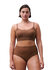 Chantelle SoftStretch Broekje Hoge Taille Wild Brown_