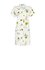 Ringella Women Nachthemd doorknoop met korte mouw, Roomwit