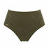 Ulla Monaco Hoge Bikinislip tot maat 54 Olijf