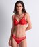 Aubade Sheer Emotion Triangle BH Diva Red_