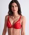 Aubade Sheer Emotion Triangle BH Diva Red_