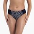 Anita Flower Dots Bikini Elle, Marine Wit_