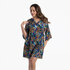 Rosa Faia Deep Jungle Jurk Manihi Original_