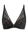 Aubade Rosessence Shoulder Plunge BH Zwart
