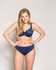 Ulla Viola BH met beugel B-G Blauw_