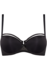 Marlies Dekkers Peekaboo BH Padded Plunge Balcony Zwart_