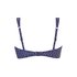 Tweka Beach Bikini Top Triangle Dot Navy_